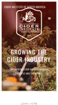 Mobile Screenshot of ciderinstitute.com